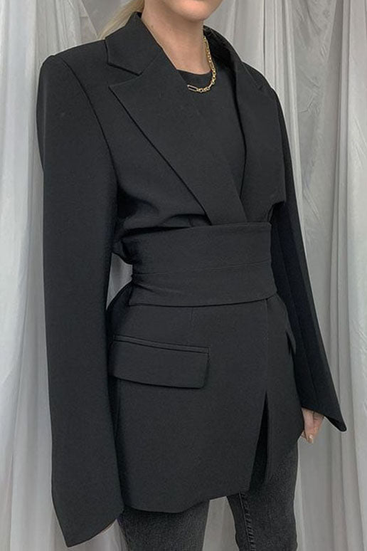 R&B | Gürtel Tunika Jacke