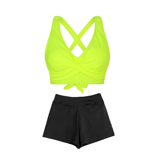 Damen Zweiteiliger Badeanzug mit floralem Design R&B