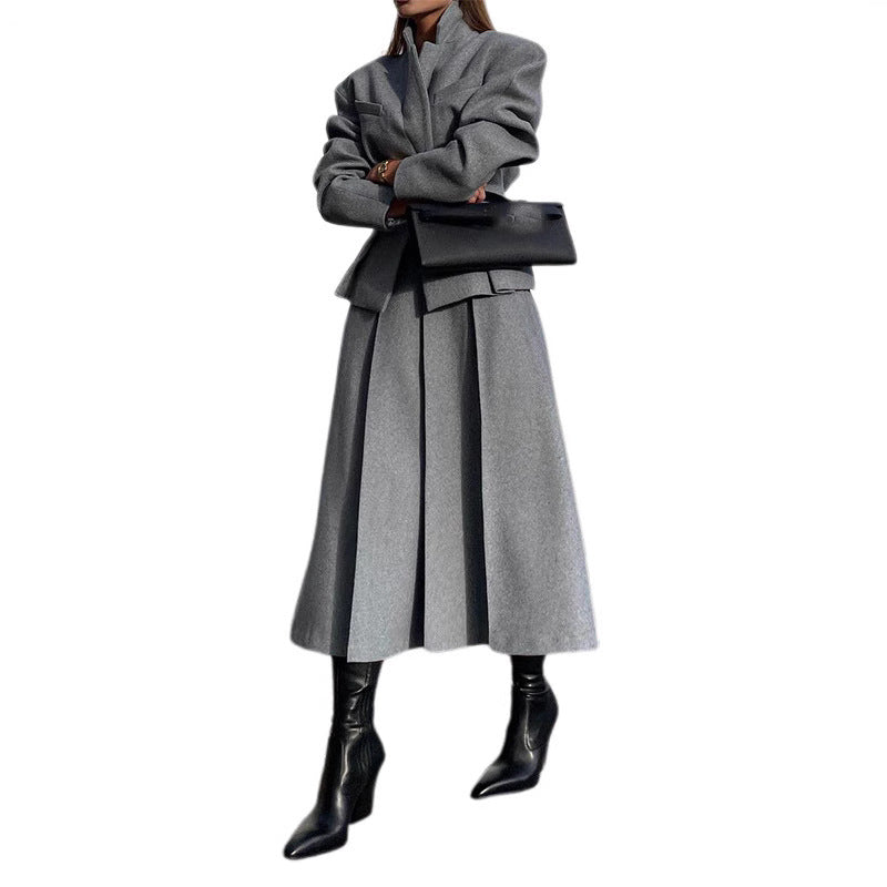 Damen Oversize Wollblazer im modernen Schnitt R&B