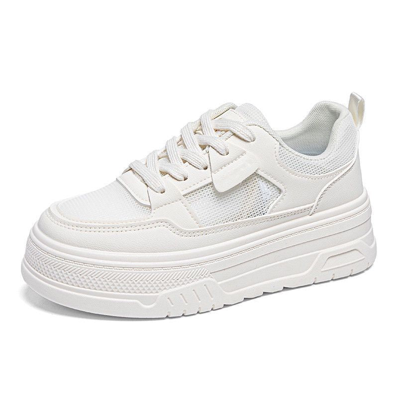 Damen Komfortable Chunky Sneakers mit atmungsaktiver Mesh-Oberfläche und gepolsterter Sohle R&B