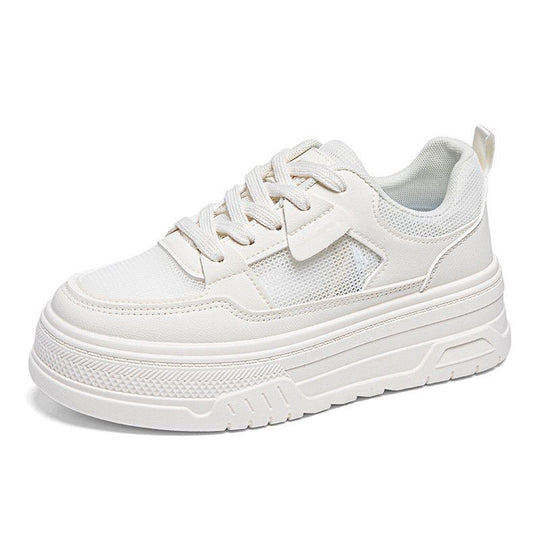 Damen Komfortable Chunky Sneakers mit atmungsaktiver Mesh-Oberfläche und gepolsterter Sohle R&B