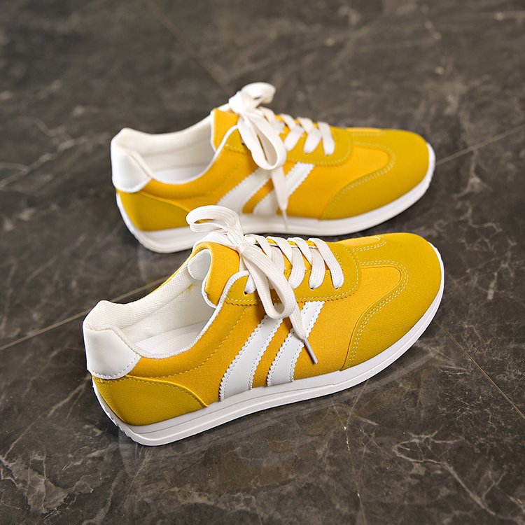 Damen Sportliche Sneakers mit atmungsaktiver Oberflächenstruktur und rutschfester Sohle R&B
