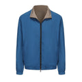 Herren leichte Freizeitjacke mit Stehkragen und elastischen Bündchen R&B