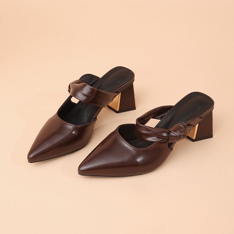 Damen Slingback High Heel Schuhe mit elegantem Riemchen R&B
