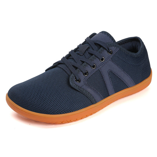Unisex nan minimalistischer City-Sneaker mit feinmaschigem Textiloberteil, gepolstertem Einstieg und flexibler Gummilaufsohle R&B
