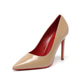 Damen Elegante spitze High Heels mit glänzender Oberfläche und komfortabler Innenpolsterung R&B