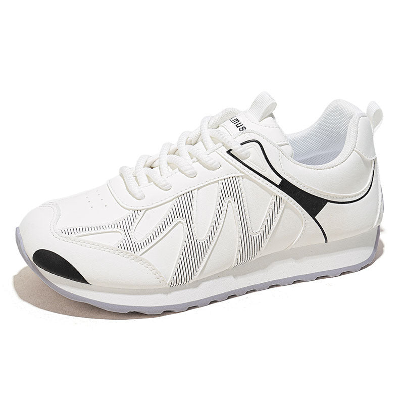 Damen Sportliche Fitness Sneakers mit atmungsaktivem Obermaterial und griffiger Laufsohle R&B