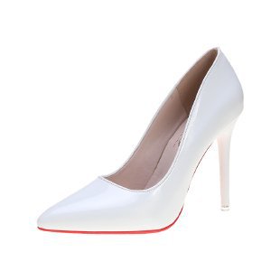 Damen elegante Stiletto-Pumps mit modischer Spitzenform R&B