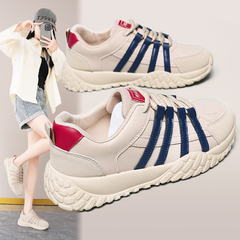 Damen Sportliche Laufschuhe mit atmungsaktiver Oberflächenstruktur und rutschfester Sohle R&B