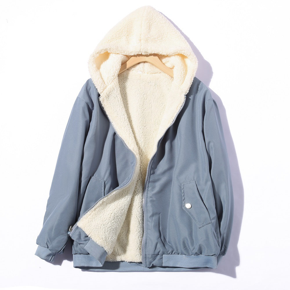 Damen Kuschelige Fleece-Jacke R&B