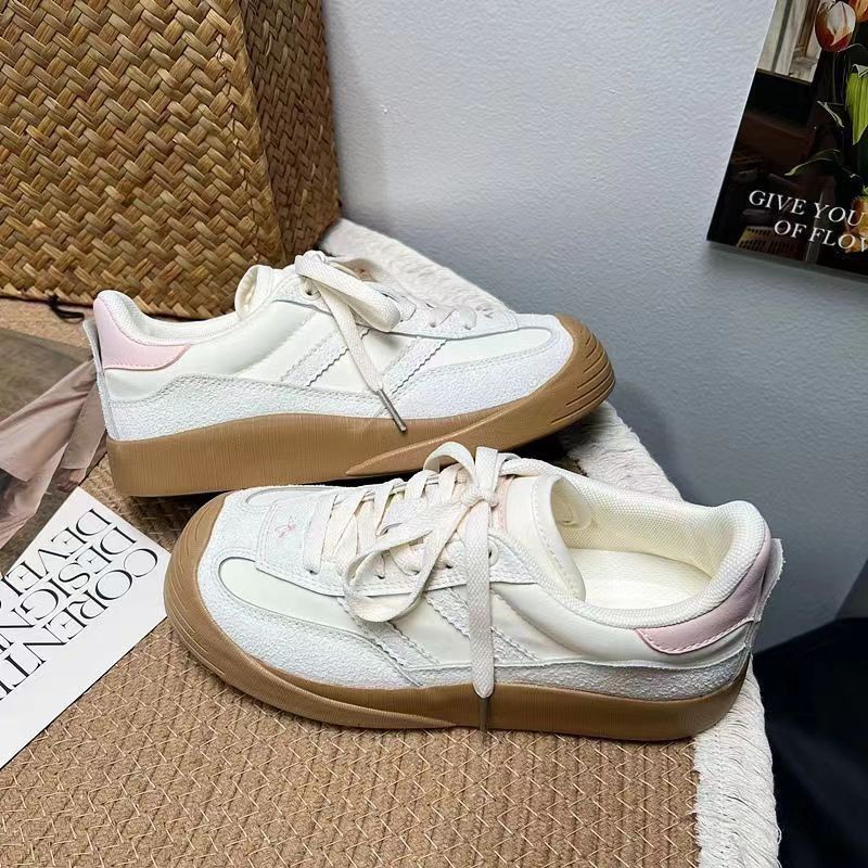 Damen Komfortable Sneaker mit atmungsaktiver Oberflächenstruktur und dämpfender Sohle