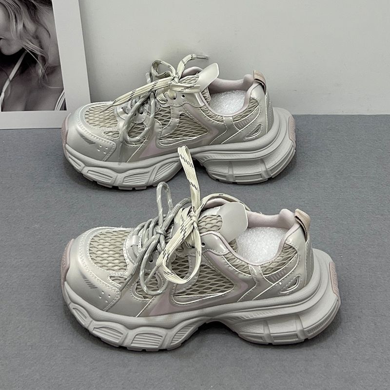 Damen Sportliche Lauf-Sneaker mit atmungsaktiver Netzstruktur und trendigem Design R&B