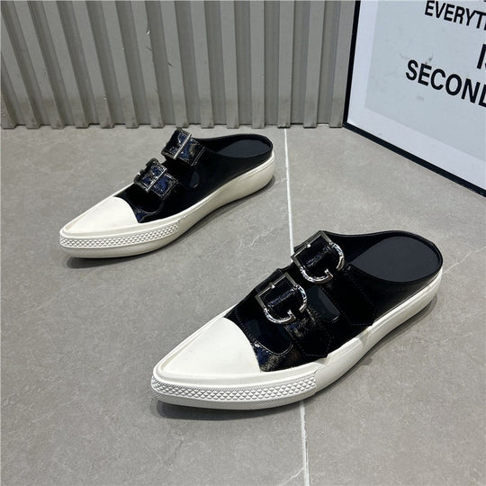 Damen Sneakers mit verstellbaren Schnallen und zeitgemäßem Design R&B