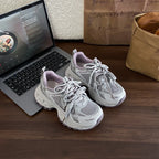 Damen Sportliche Lauf Sneakers mit atmungsaktiver Mesh-Oberfläche und robustem Sohlenprofil R&B