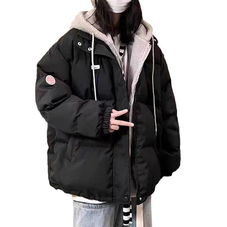 Damen gesteppte Winterjacke mit wärmendem Fleece-Innenfutter und praktischem Kapuzenkragen R&B