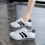 Damen Sportliche Sneakers mit modischen Streifen R&B