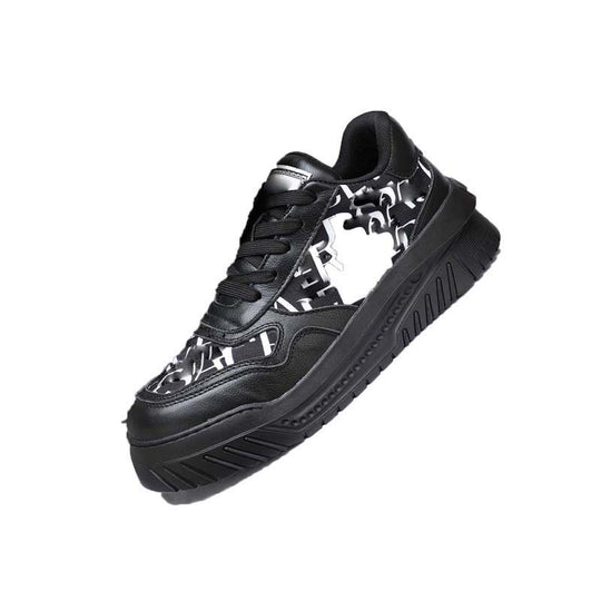 Damen Sportliche Sneakers mit trendy Druckmuster von R&B