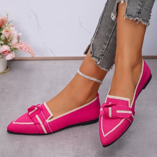 Damen elegante Slipper mit modischem Schleifen-Detail R&B