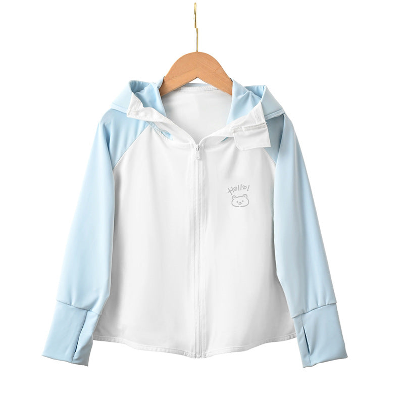 Damen Sportjacke mit funktionalem UV-Schutz und Kapuze R&B