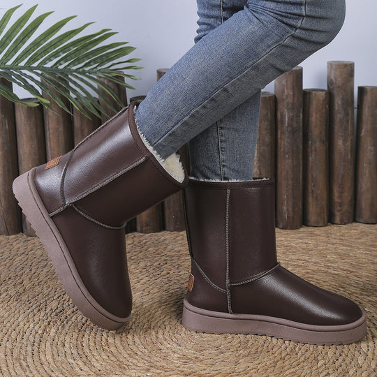 Damen Kuschelige Winterboots R&B