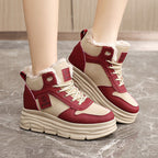 Damen High-Top Sneakers mit kuscheligem Innenfutter und sportlichem Profil R&B