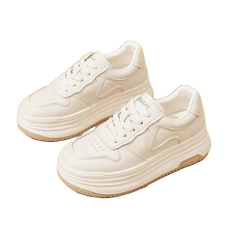 Damen Sneakers mit hoch, dämpfender Plattform und sportlichem Design