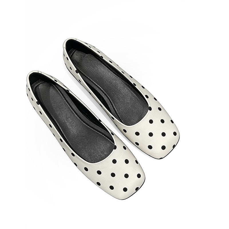 Damen Ballerinas mit klassischem Punkte-Design R&B
