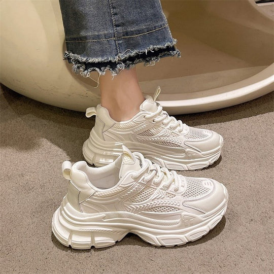 Damen Sportliche Sneakers mit rutschfester Sohle und atmungsaktivem Obermaterial R&B