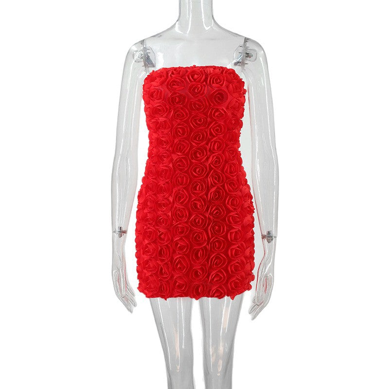 Damen Blumenkleid R&B