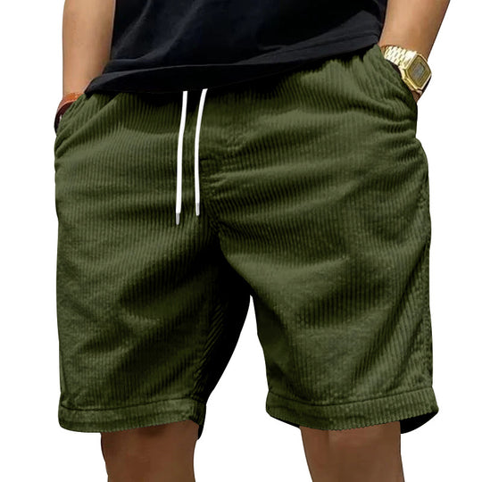 Herren modische Cordshorts R&B