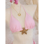 Damen Bikini-Set mit transparenter Strandtunika R&B