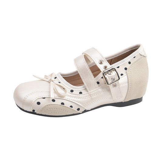 Damen Ballerinas mit zwei verstellbaren Riemchen und elegantem Design R&B