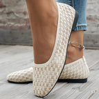 Damen Stylish und bequeme Ballerinas mit elastischem Obermaterial R&B