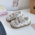 Damen Modische Sneaker mit Klettverschluss und tierischem Design