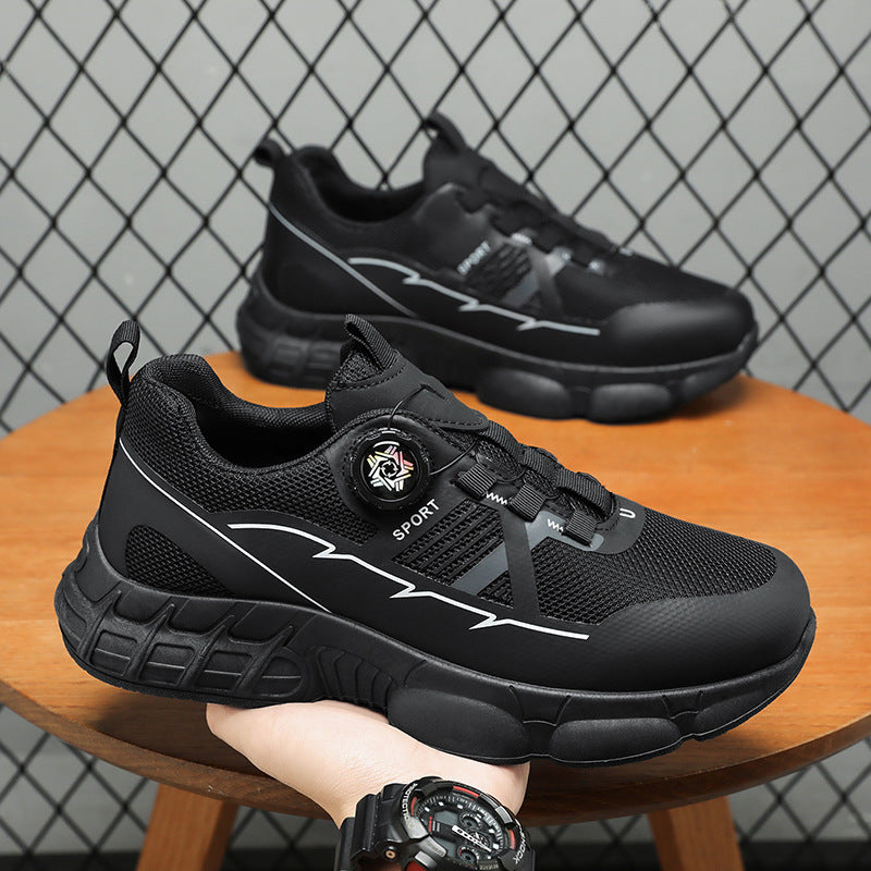 Herren Sportliche Laufschuhe mit innovativem Schnellschnürsystem und stoßdämpfender Sohle R&B