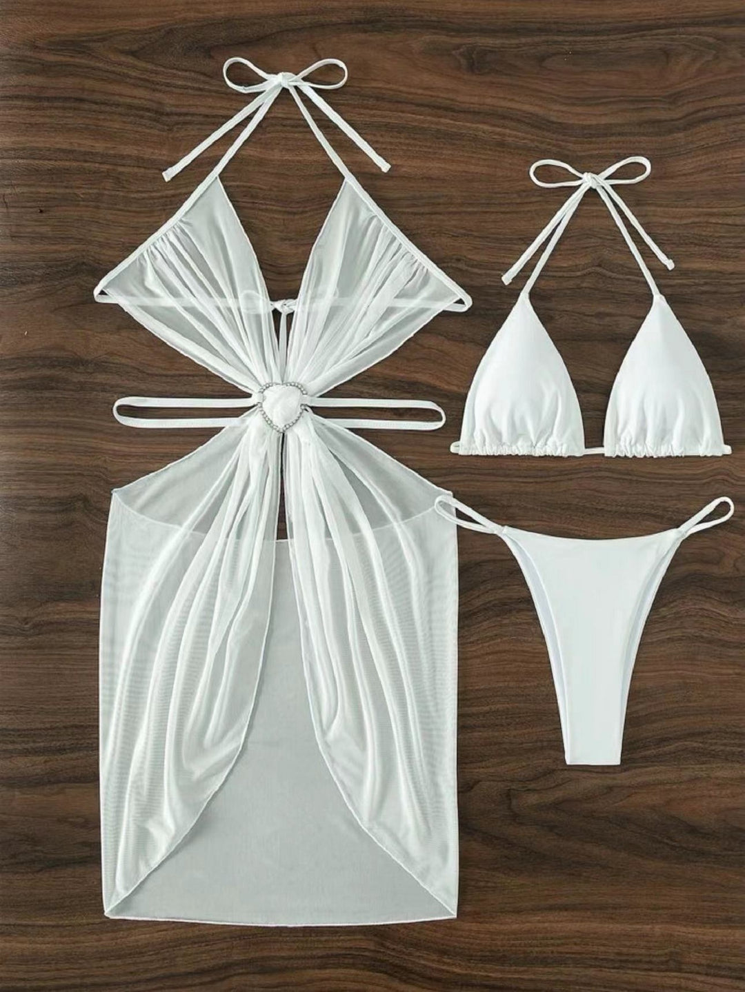 Damen Badeanzug mit eleganter Schnittführung R&B