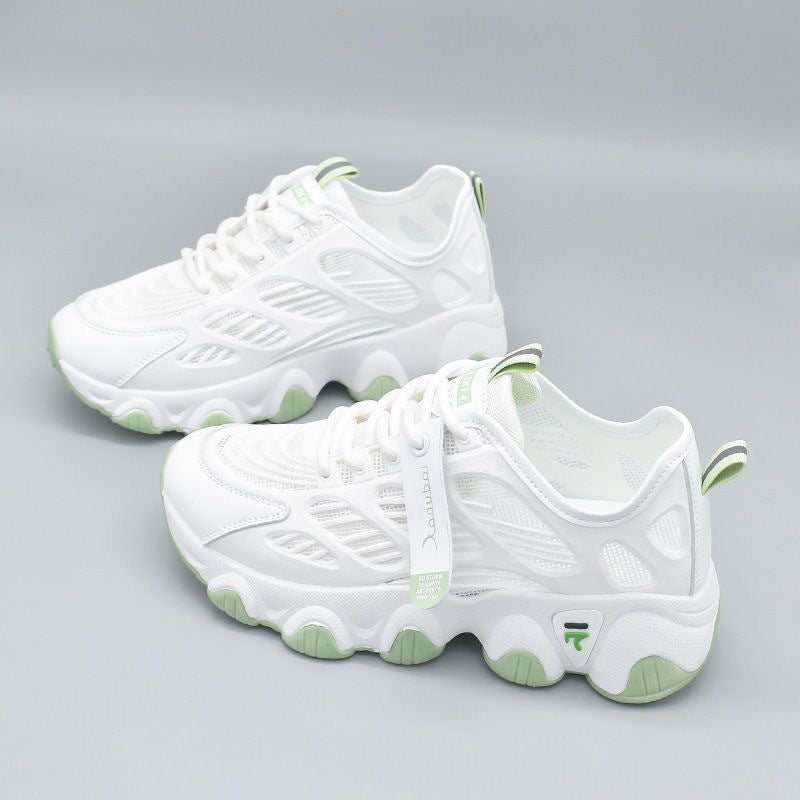 Damen Laufende Sportschuhe mit atmungsaktiver Obermaterial und hochdämpfender Sohle R&B