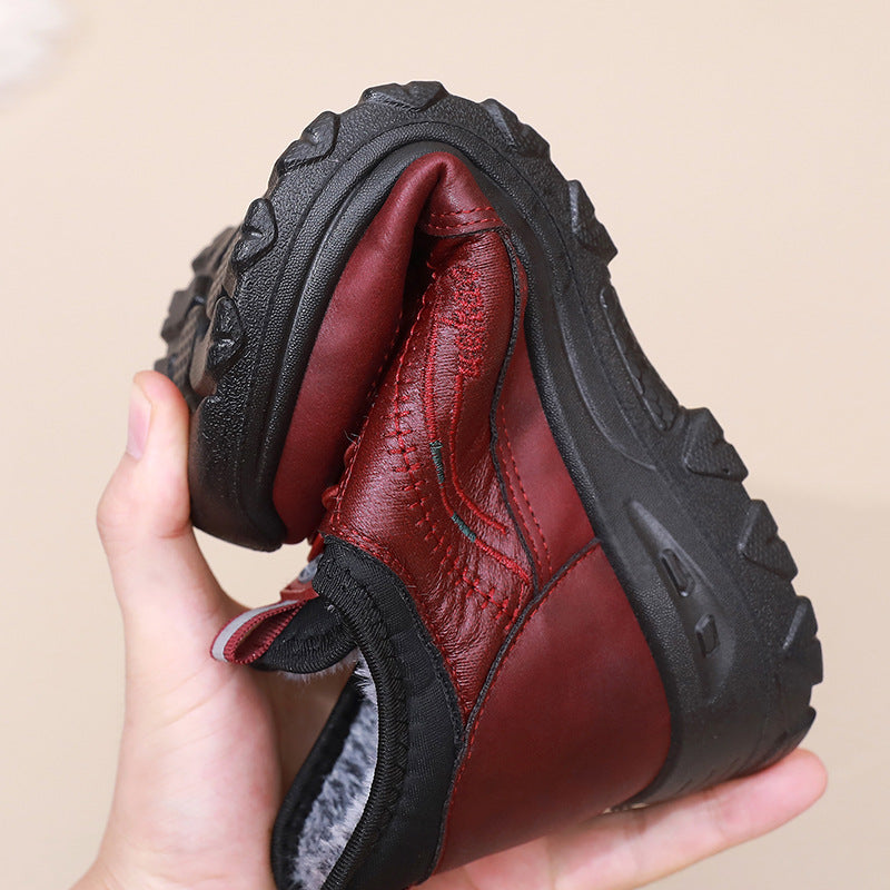 Damen Sportliche und komfortable Wander-Sneaker mit wärmendem Innenfutter R&B