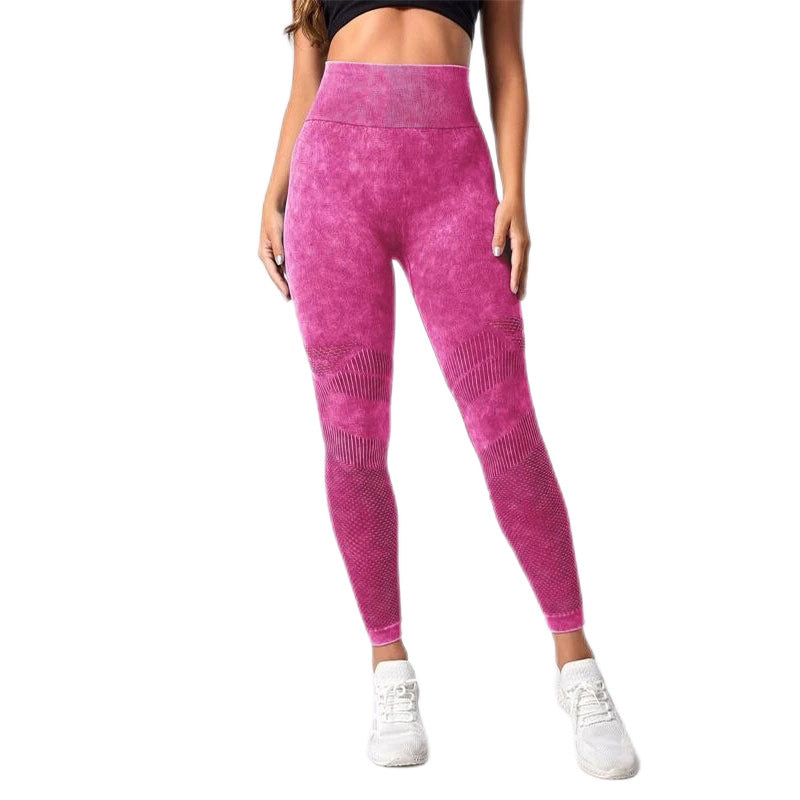 Damen Sculpting Leggings mit hohem Bund und innovativer Textur R&B