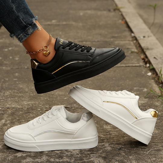 Damen Sportliche Sneaker mit reflektierenden Akzenten R&B