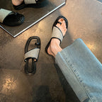 Damen Komfortable Zehenschuhe mit modischem Riemendesign und atmungsaktivem Obermaterial R&B