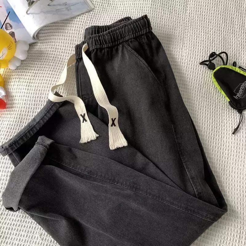 Herren lässige Sweatpants mit verstellbarem Bund und seitlichen Eingrifftaschen