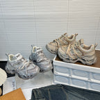 Damen Sportliche Chunky Sneakers mit funkelnden Applikationen und innovativem Dämpfungssystem R&B