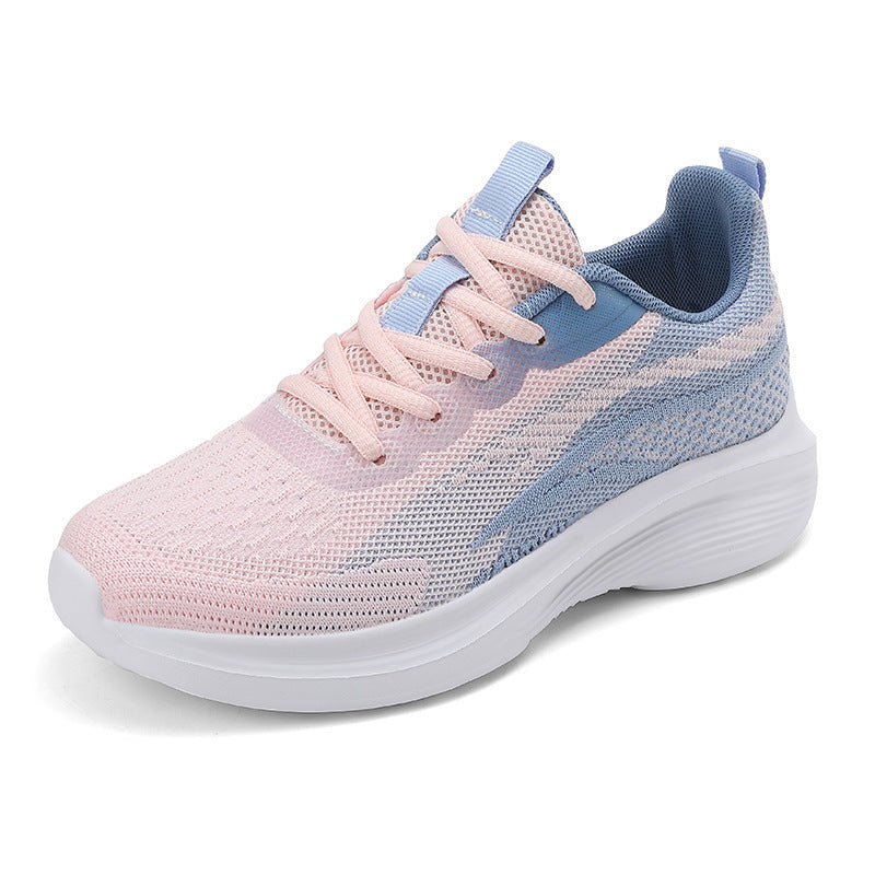 Damen Komfortable Freizeit-Sneaker mit atmungsaktiver Oberstruktur und dämpfender Sohle R&B