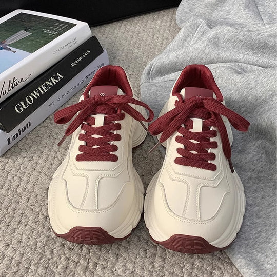 Damen Sportliche Sneakers mit bequemer Dämpfung und rutschfester Laufsohle R&B