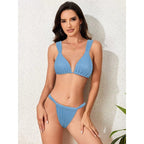 Damen Triangel-Bikini mit verstellbaren Trägern R&B