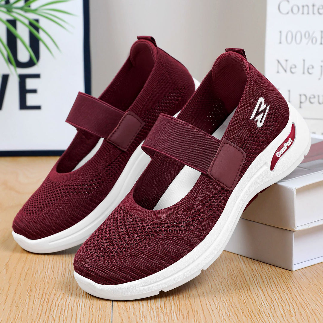 Damen Komfortable und atmungsaktive Walking Sneakers R&B