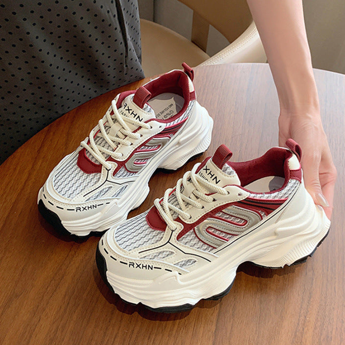 Damen Sportliche LaufSneaker mit atmungsaktivem Mesh-Obermaterial und dämpfender Sohle R&B