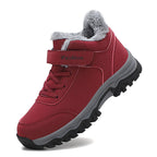 Damen Winterstiefel mit rutschfester Sohle und wärmendem Futter R&B