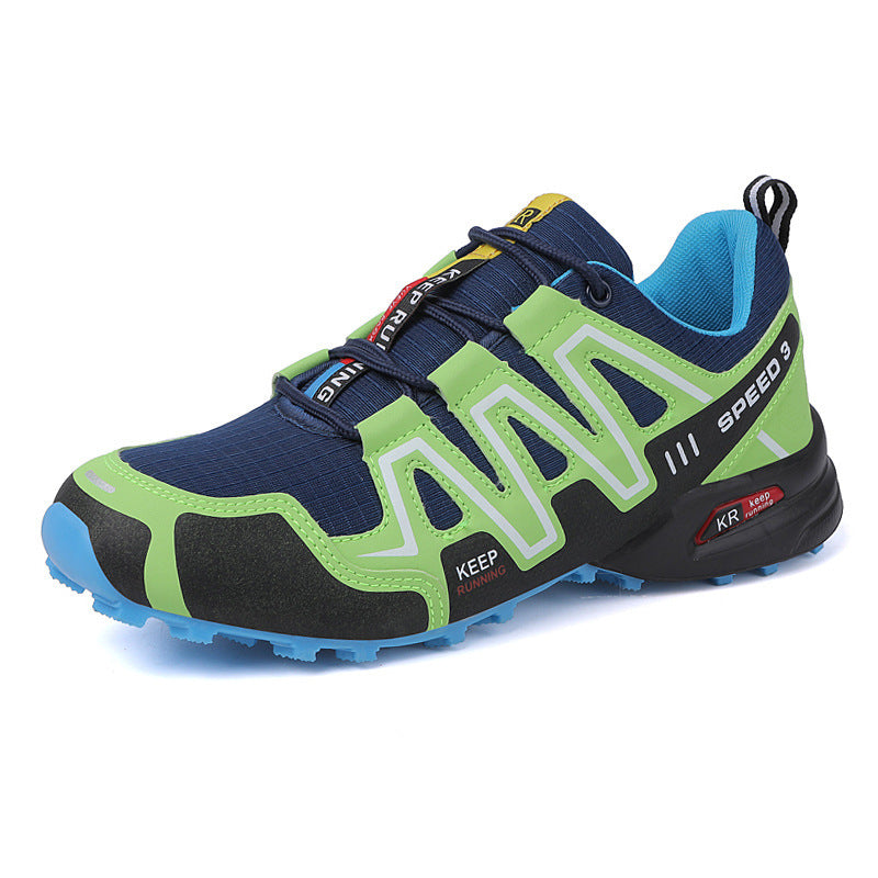 Damen Trailrunning-Schuhe mit strapazierfähigem Obermaterial und rutschfester Sohle R&B